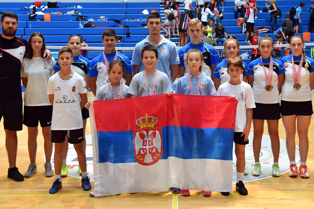 Rapsodija srpskog badmintona u Zagrebu